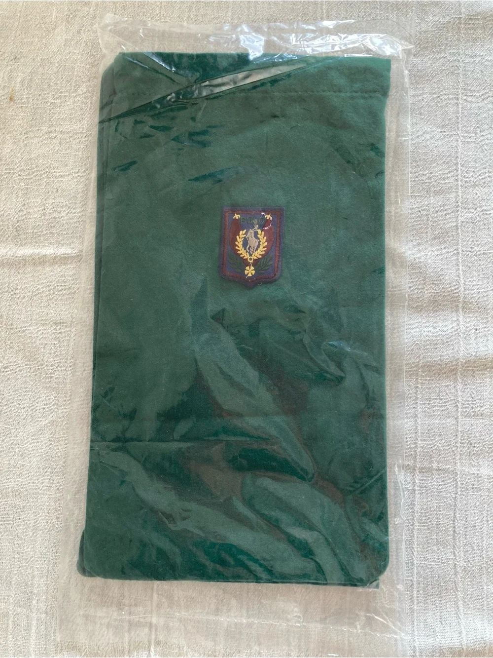 Polo Ralph Lauren Green Canvas Garment Bag